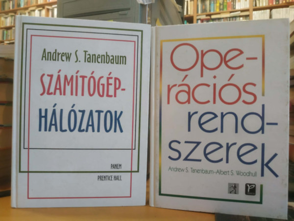 Woodhull ALbert S. Tanenbaum Andrew S. - 2 db Számítógép-hálózatok + Operációs rendszerek