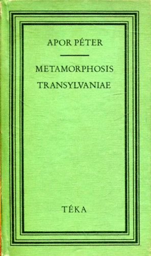 Apor Pter - Metamorphosis Transylvanie