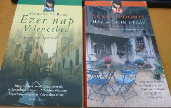 Marlena de Blasi, Susan Loomis - Ezer nap Velencben + Hz a Tatin utcn (2 ktet)