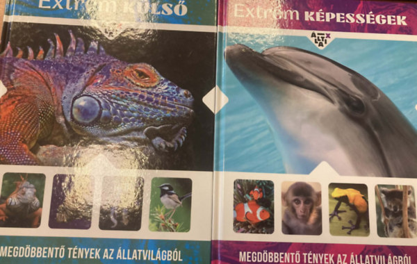 2 db Megdöbbentő tények az állatvilágból könyvcsomag