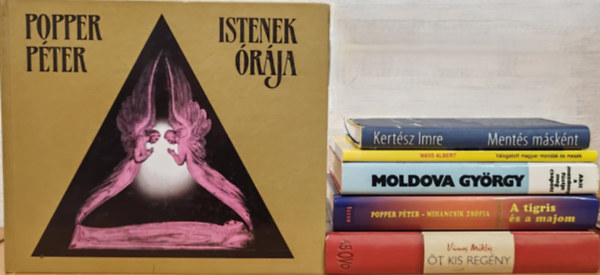 Popper P�ter, Kert�sz Imre, Wass Albert, Moldova Gy�rgy, V�mos Mikl�s - Magyar irodalmi k�nyvcsomag