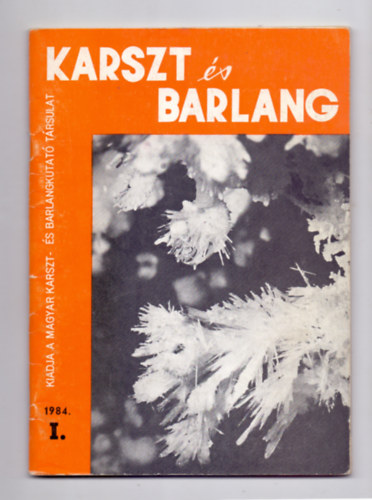 Dr. Balzs Dnes, Szkely Kinga (szerk.) - Karszt s barlang (1984.I. szm)