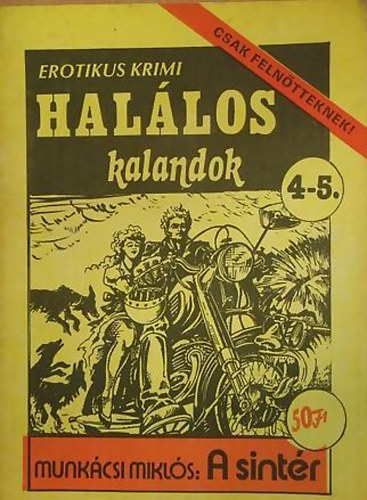 Munkcsi Mikls - A sintr (Hallos kalandok) - 1990/4-5.