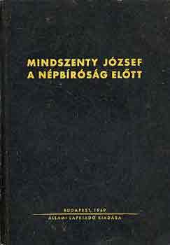 Mindszenty József a népbíróság előtt