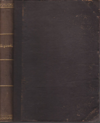 Irodalmi értesítő 1875/1-10. és 1876/1-12. (I. és II. évfolyam)- egybekötve