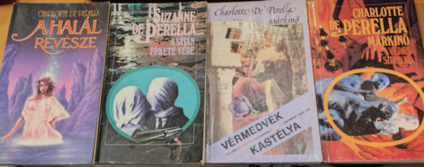 Czre Bla, Suzanne de Perella, Charlotte de Perella mrkin - 4 db Czre Bla: A hall rvsze + A Stn fekete vre + Vres sirokk + Vrmedvk kastlya