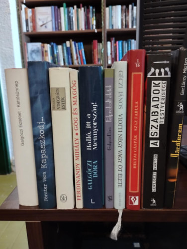 Galgóczi Erzsébet, Förster Vera, Féja Géza, Ferdinandy Mihály, Galgóczi Dóra, Heltai Gáspár, Gerlóczy Márton, Géczi János - Magyar irodalom 10 db KÖNYVMENTŐ AJÁNLAT: Kettős ünnep, Kapaszkodj..., Visegrádi esték, Góg és Magóg, Halló, itt a Mennyország!, Felpróbált életek , Száz fabula, A Szabadok Testvérisége, Váróterem, Viotti négy vagy öt élete