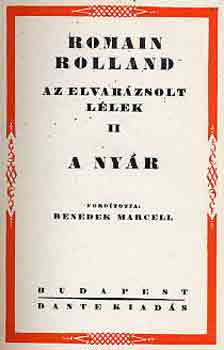 Romain Rolland - Az elvar�zsolt l�lek II.: A ny�r