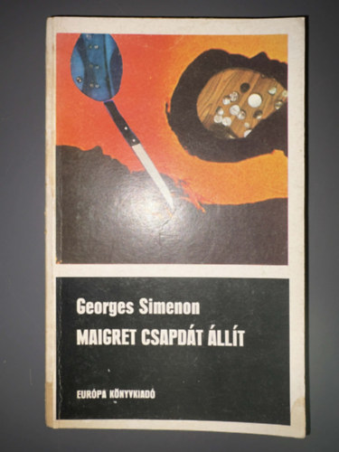Georges Simenon - Maigret csapdát állít - Hollós Adrienne fordításával (Egyedi termékfotó)