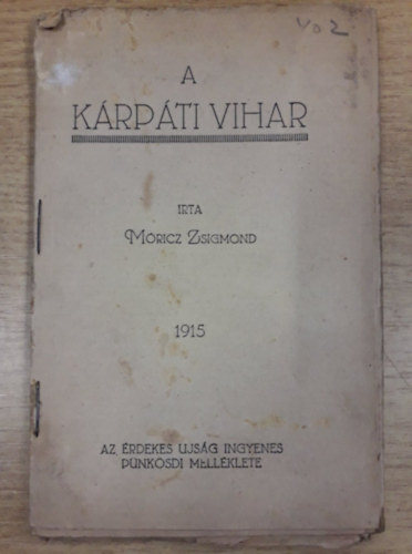 M�ricz Zsigmond - A k�rp�ti vihar