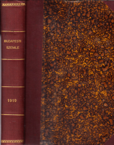 Voinovich Géza - Budapest Szemle 179. kötet - 511.,512.,513. szám