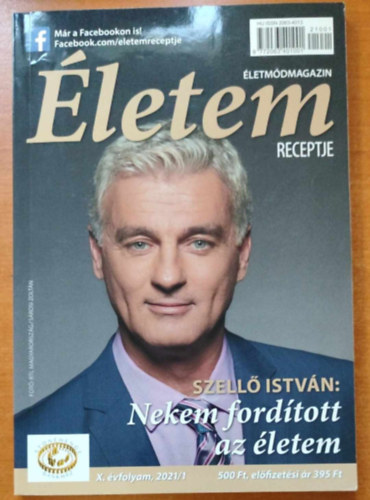 Életem receptjei életmódmagazin X. évfolyam, 2021/1
