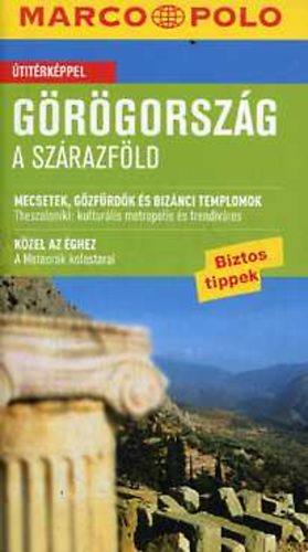 Klaus Btig - Grgorszg, a szrazfld BIZTOS TIPPEK az tra - 8 oldalas titrkp  (Marco Polo)