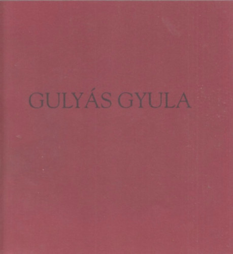 GULYS GYULA - Acqua Et Helios 1996-1999.