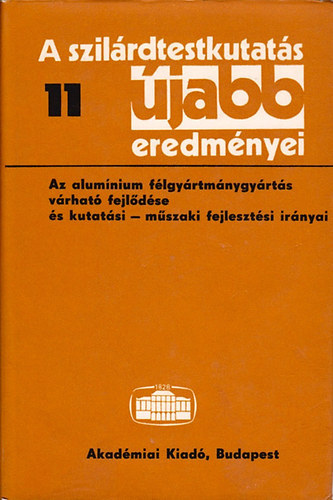 Sikls Tivadar (szerk.) - A szilrdtestkutats jabb eredmnyei 3.