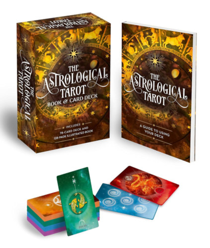 Arcturus Publishing Limited - The Astrological Tarot Book & Card Deck - Includes 78-Card Deck and 128-page Illustrated Book