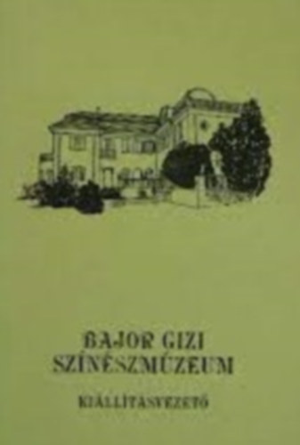 Török Margit - Bajor Gizi Színészmúzeum kiállításvezető
