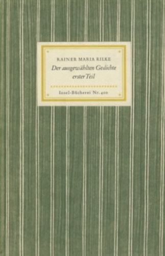 Rainer Maria Rilke - Der ausgew�hlten Gedichte anderer Teil