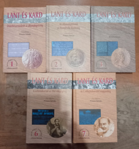 Pnzes Istvn (sszell.) - A Lant s kard sorozatbl 5 ktet