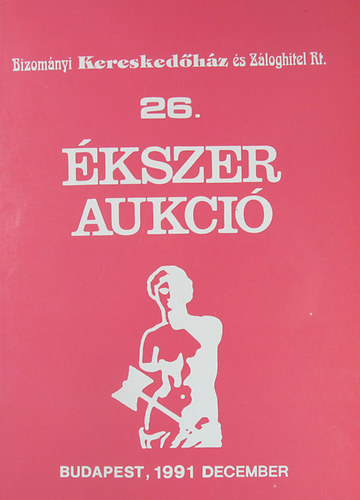 BV: 26. kszer aukci 1991. december