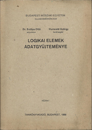 Szittya-Hunwald - Logikai elemek adatgy�jtem�nye