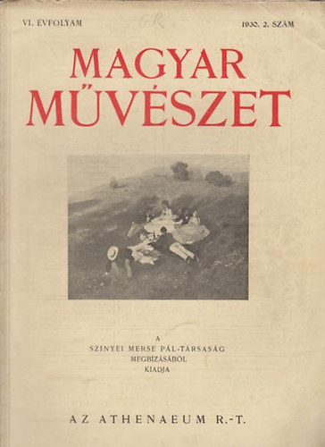 Majovszky Pl Dr. (szerk.) - Magyar Mvszet VI.vf.1930/2