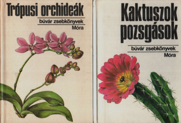 Sulyok-Varga, Agcsy-Br - 2 db Bvr zsebknyvek egytt: Trpusi orchiedk, Kaktuszok pozsgsok.
