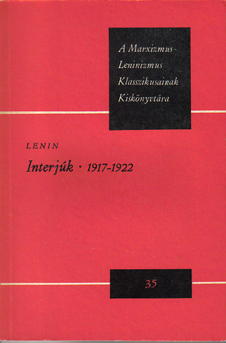 Lenin - Interj�k: 1917-1922