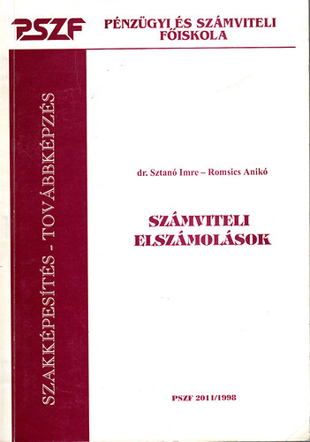 Sztan� Imre dr.- Romsics Anik� - Sz�mviteli elsz�mol�sok