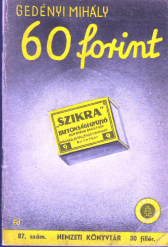 Gedényi Mihály - 60 forint