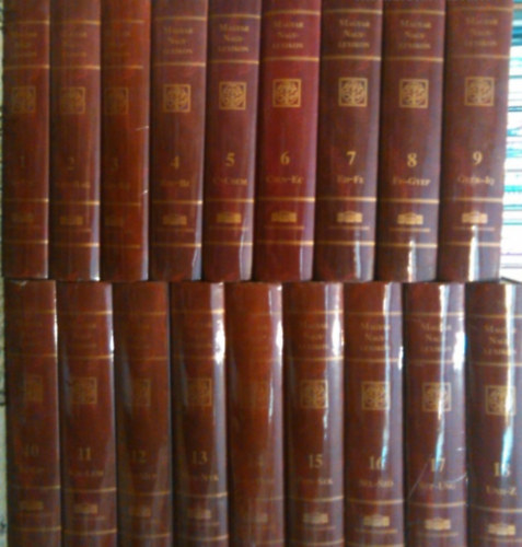 Dankó Imre - Bognár Károly - Ádám Antal - Magyar Nagylexikon 1-18 - A-Z - ig - KIEGÉSZÍTŐ KÖTET NÉLKÜL