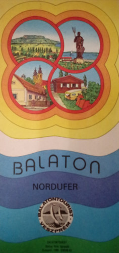 Barcza Imre - Balaton t�rk�p / Nordufer /