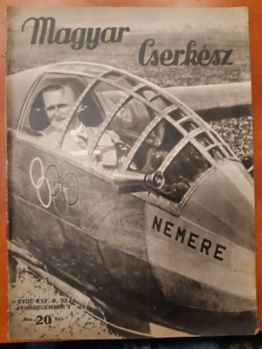 Magyar Cserksz XVIII. vf. 6. sz. 1936. December 1.