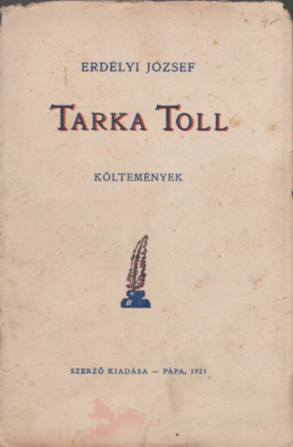 Erd�lyi J�zsef - Tarka toll (I. kiad�s)