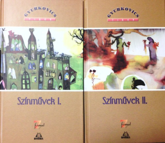 Gyurkovics Tibor - Színművek 1-2. (Estére meghalsz / Kreutzer szonáta / Isten nem szerencsejátékos / Édes Anna / Fészekalja / Bombatölcsér / Groteszkek / Császármorzsa / Háború, hármasban / A győztes / Halálsakk / Az Öreg / Nagyvizit / Őszinte rész