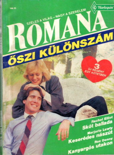 Dr. Tglsy Imre (fszerkeszt) - Romana szi klnszm 1992/4.