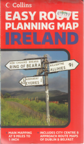 Easy route planning map Ireland