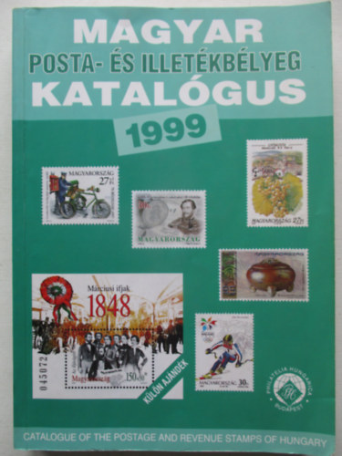 Magyar posta- és illetékbélyeg katalógus 1999