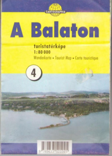 A Balaton turistatérképe 1:80 000