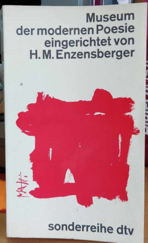 H. (Hans) M. (Magnus) Enzensberger - Museum der modernen Poesie eingerichtet von H. M. Enzensberger