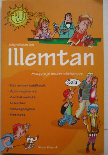 Szilgyin Katona Ilona - Illemtan