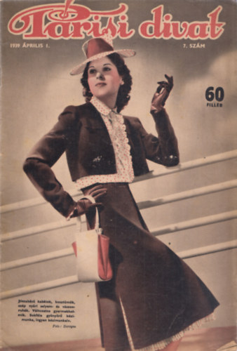 Somfay Margit (szerk.) - Párisi divat 1939. április 1 (7. szám)