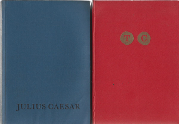 2 db k�nyv, Rex Warner: Julius Caesar. Josef Toman: Tiberius �s Caligula