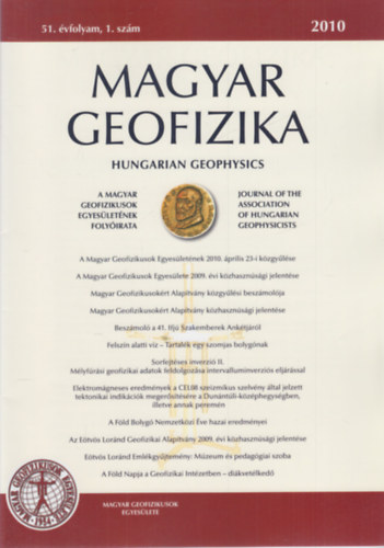 Magyar geofizika 2010/1-4. Teljes évfolyam