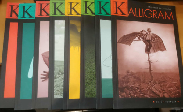 Mszros Sndor - 8 db Kalligram (Mvszet s Gondolaz)(Lapszmok a termklapon)