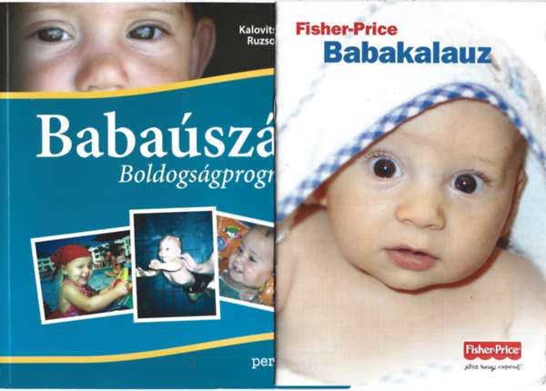 2 db k�nyv, Fisher-Price: Babakalauz, Kalovits Istv�n - Ruzsonyi �gi: Baba�sz�s