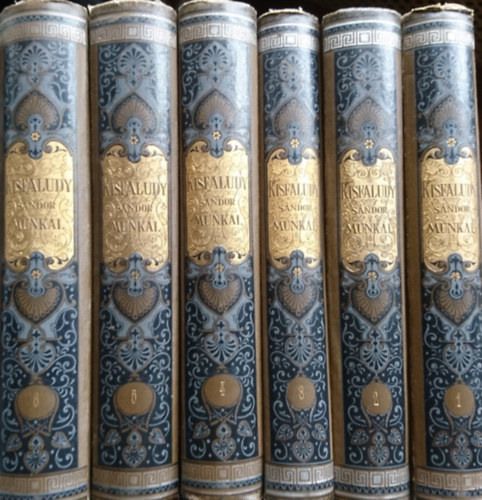 KISFALUDY SÁNDOR - Kisfaludy Sándor minden munkái I-VI.