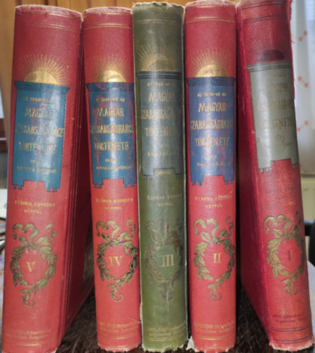 GRACZA GYRGY - Az 1848-49-iki magyar szabadsgharcz trtnete I-V. (nem reprint)