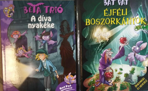 Roberto Pavanello, Brilly Pat - 2db k�nyv :A d�va nyak�ke+Bat Pat: �jf�li boszork�nyok