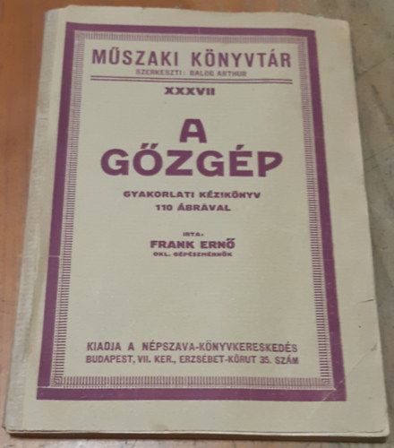 Frank Ern� - A g�zg�p - gyakorlati k�zik�nyv 110 �br�val
